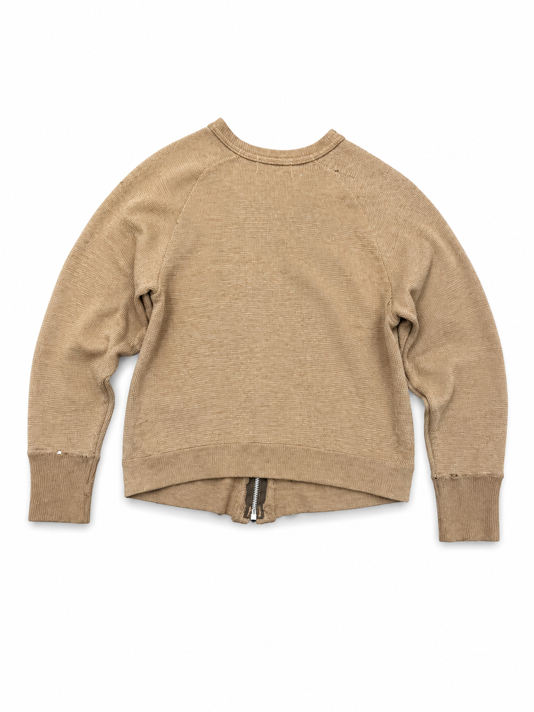 1940s-1950s Two-Tone Knit Sportswear Cardigan
