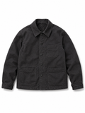 Worker's Black Moleskin Chore